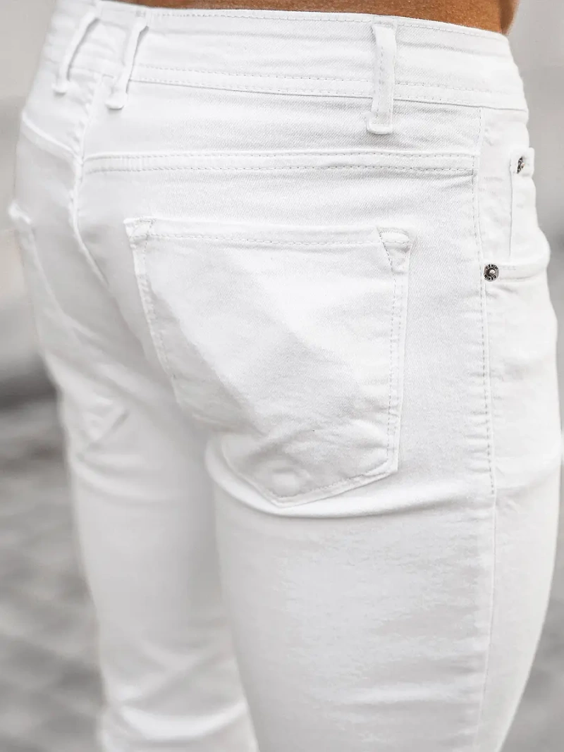 Blugi Bărbaţi Albi OZONEE E/5391/01Z