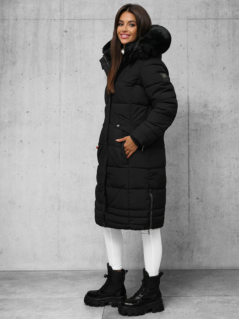 Geacă de femei neagra OZONEE O/W377