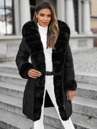 Geacă de femei neagra OZONEE JS/5M3156/392Z