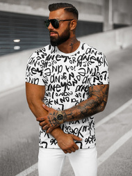 Tricou bărbați alb OZONEE O/T1268/1