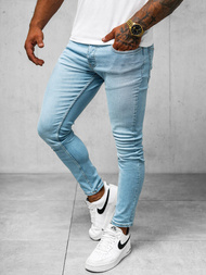 Blugi bărbaţi albaștri OZONEE O/426SP