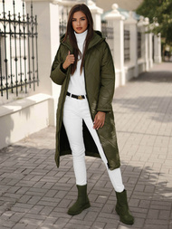 Geacă damă verde închis OZONEE JS/5M3171/136Z