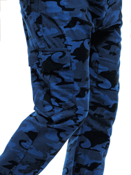 Pantaloni jogger bărbați bleumarin OZONEE A/404