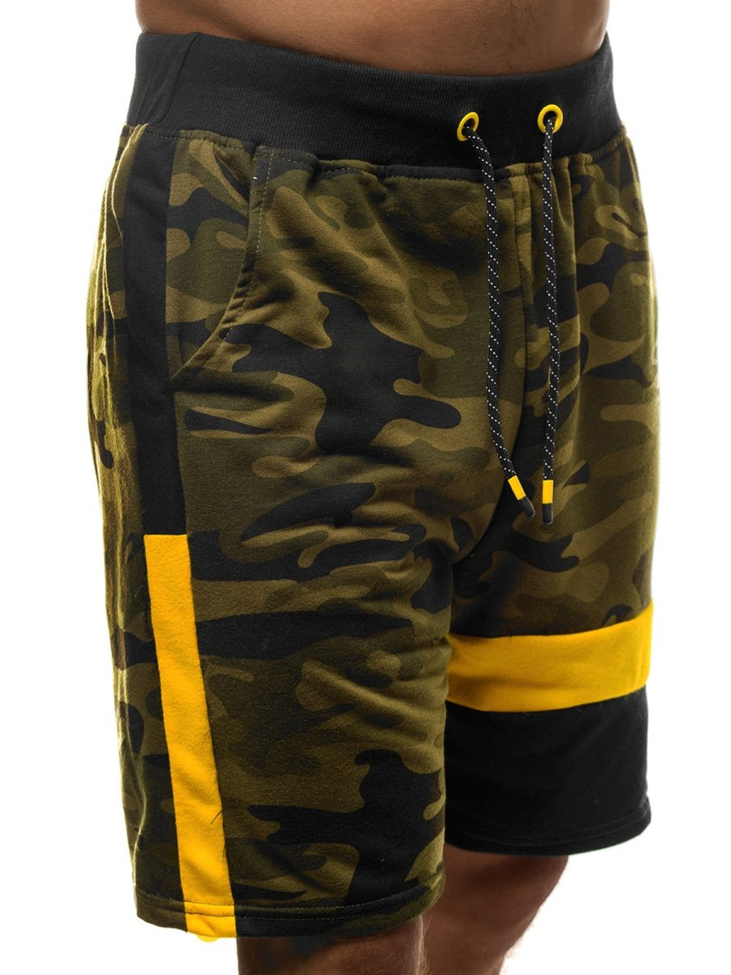 Pantaloni scurti bărbați verde OZONEE JS/KK300160