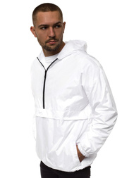 Jachetă de primăvară bărbați albă OZONEE MACH/5001K