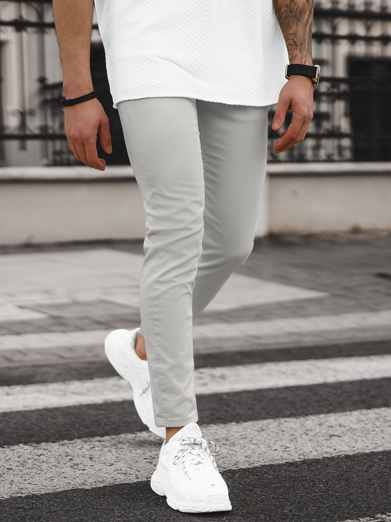 Blugi bărbaţi gri OZONEE E/5179/01