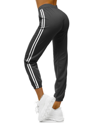 Pantaloni de training femei antracit OZONEE JS/1020/A2