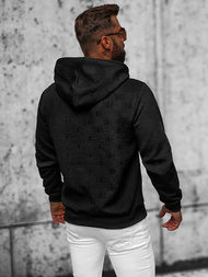 Hanorac bărbați negru OZONEE JS/3B566