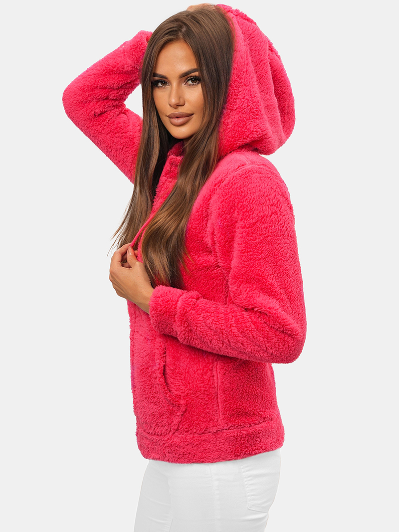 Hanorac femei coral OZONEE JS/HH007/28Z