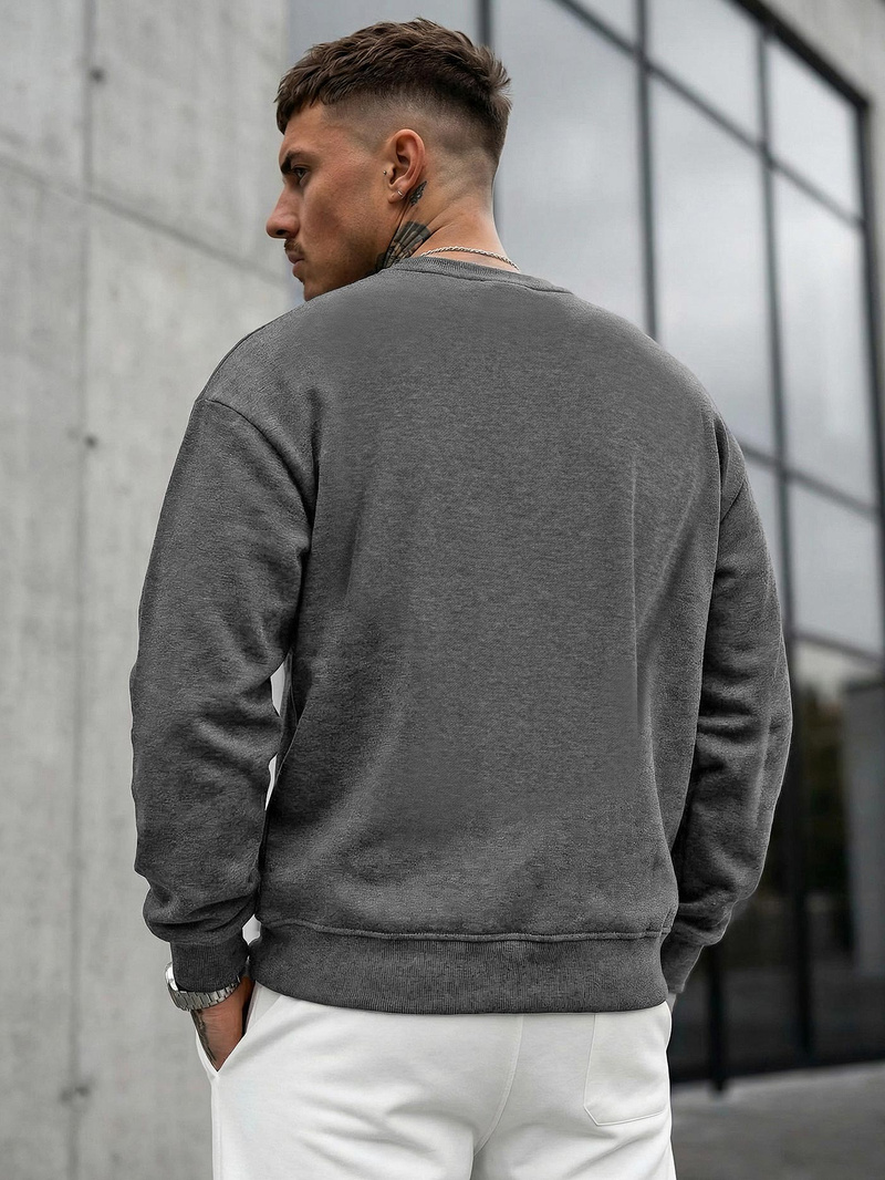 Hanorac bărbați antracit OZONEE JS/8B1768/5