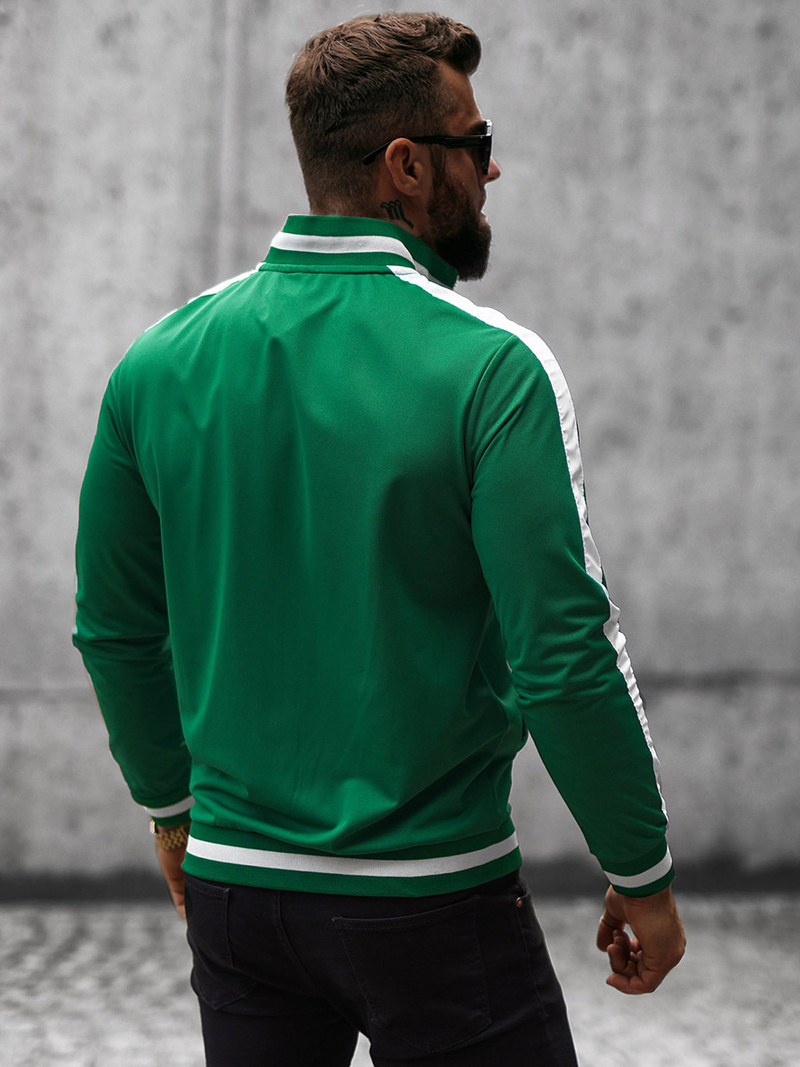 Hanorac bărbați verde OZONEE O/2126Z