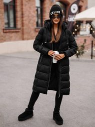 Geacă de femei neagra OZONEE JS/M736/392Z