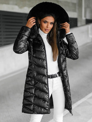 Geacă de femei neagră OZONEE JS/16M9100/392Z