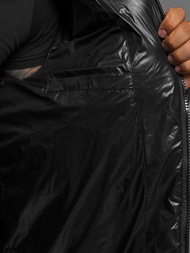 Geacă de iarnă bărbați negru OZONEE O/M3205Z