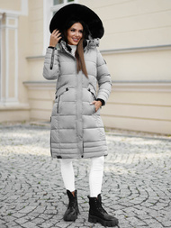 Geacă de femei gri OZONEE O/W377Z