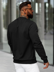 Hanorac bărbați negru OZONEE O/P2031Z