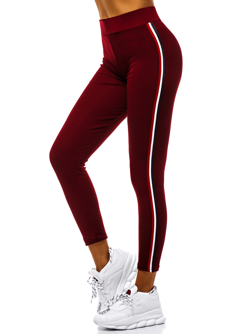 Colanţi femei bordo OZONEE JS/1036/B6