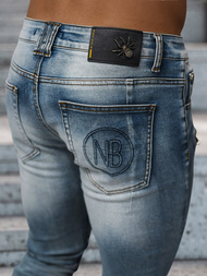 Blugi pentru barbati albaștri OZONEE NB/MP0094BSZ