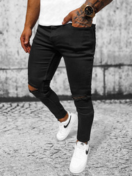 Blugi bărbaţi negri OZONEE E/5391/02