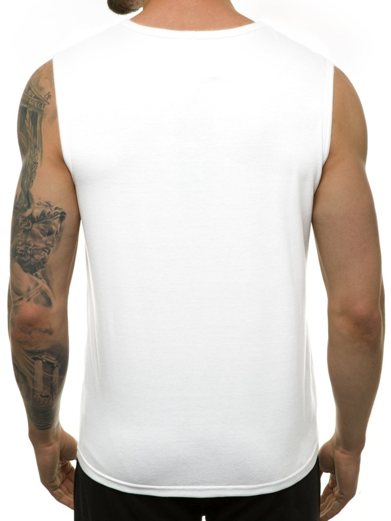 Maiou bărbați alb OZONEE JS/KS2077