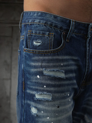 Blugi bărbaţi albaștri OZONEE O/KK2885