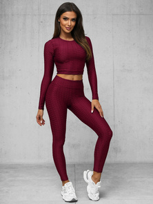 Trening dama doua piese bordo OZONEE O/22060Z