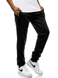 Pantaloni de trening bărbaţi negri OZONEE JS/JZ11020