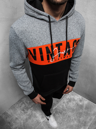 Hanorac bărbați gri OZONEE JS/KS1911Z