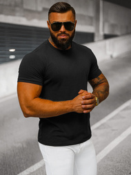 Tricou bărbați negru OZONEE JS/712005Z 