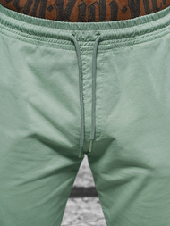 Pantaloni jogger Bărbaţi verde-mentă OZONEE O/PAN23023
