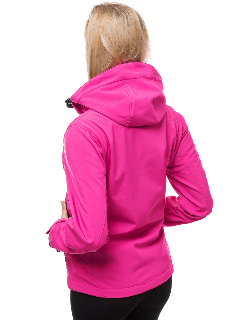 Jachetă de femei SOFTSHELL roz OZONEE N/4849