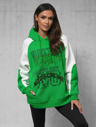 Hanorac oversize verde OZONEE O/SWE23037Z