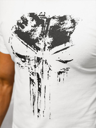 Tricou bărbați alb OZONEE NB/MT3045