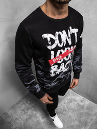 OZONEE JS/DD219Z Hanorac bărbați neagră