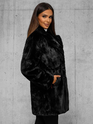 Geacă de femei neagra OZONEE JS/11Z8168Z