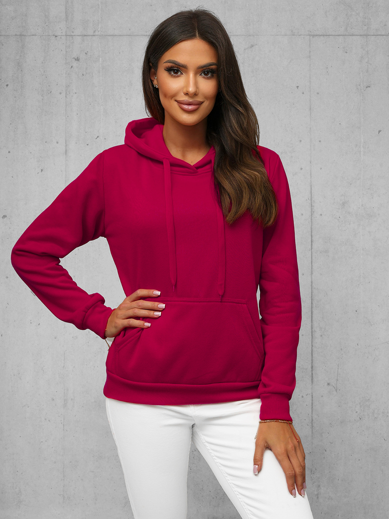 Hanorac femei bordo OZONEE JS/W02Z