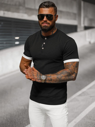 Tricou bărbați negru OZONEE O/M011