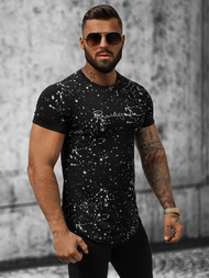 Tricou bărbați negru OZONEE O/P1113
