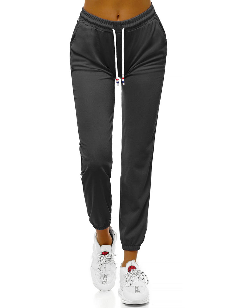 Pantaloni de training femei antracit OZONEE JS/1020/A2