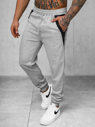 Pantaloni de trening bărbaţi gri OZONEE JS/15K1813/2