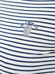 Tricou femei alb-bleumarin OZONEE JS/R61604