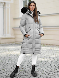 Geacă de femei gri OZONEE O/W377Z