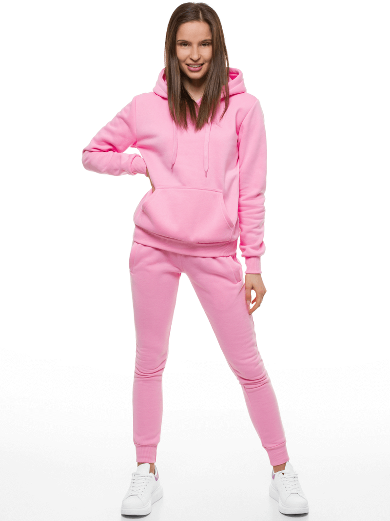 Pantaloni de training femei roz deschis OZONEE JS/CK01