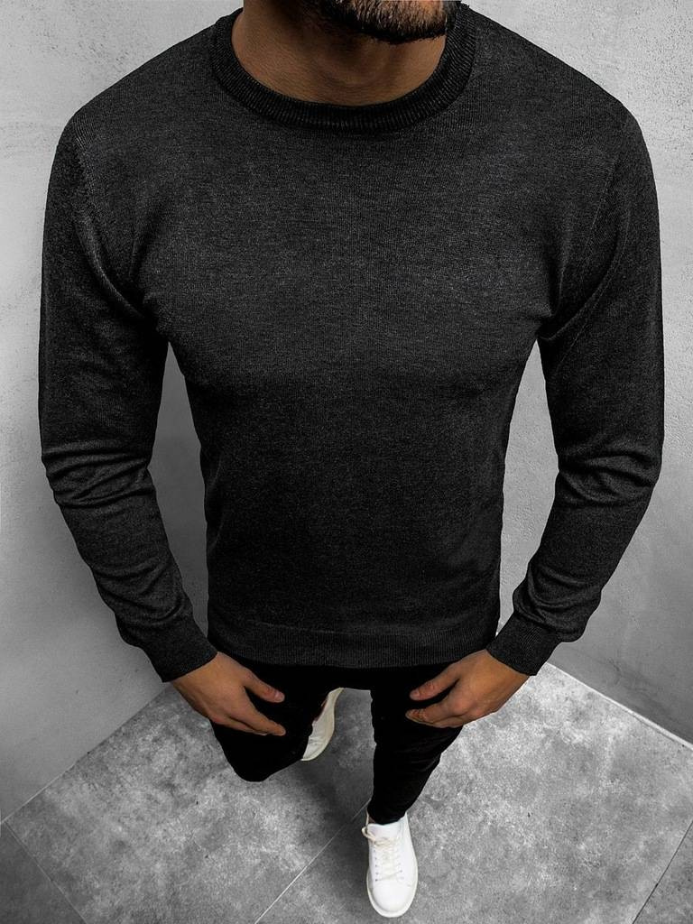 Pulover bărbați antracit OZONEE BL/M003Z