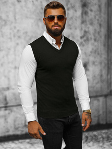 Pulover bărbați negru OZONEE NB/MM6005/4Z