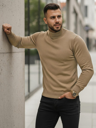 Pulover bărbați camel OZONEE V/V24503