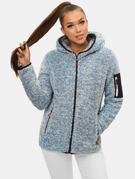 Jachetă femei albastru marin OZONEE JS/KSW7002