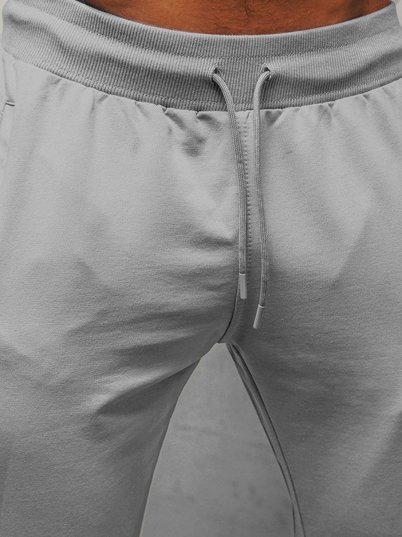 Pantaloni de trening bărbaţi gri B/18203022