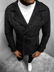 Palton bărbați grafit întunecat OZONEE O/5627