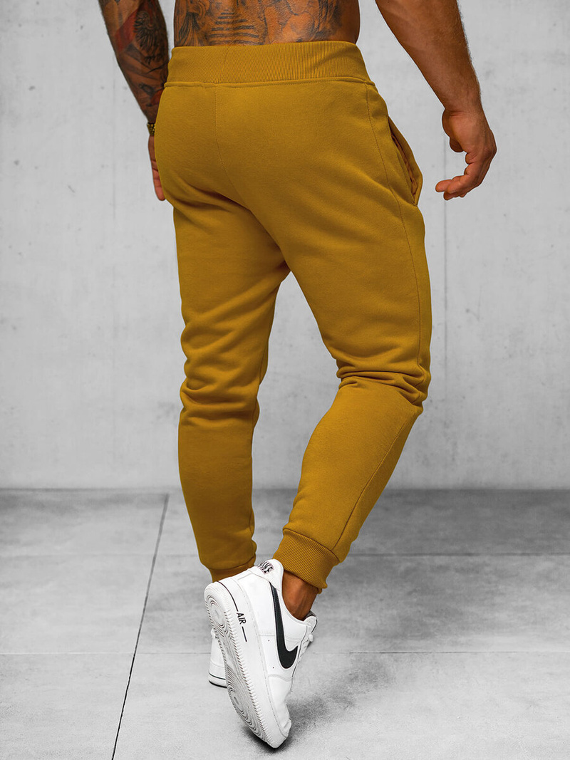 Pantaloni de trening bărbaţi camel OZONEE JS/XW01Z